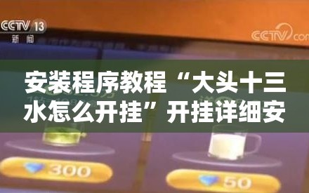 安装程序教程“大头十三水怎么开挂”开挂详细安装教程