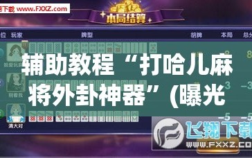辅助教程“打哈儿麻将外卦神器”(曝光透视必备猫腻)