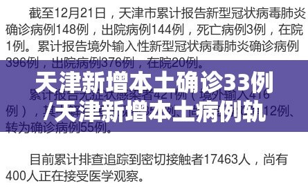 天津新增本土确诊33例/天津新增本土病例轨迹