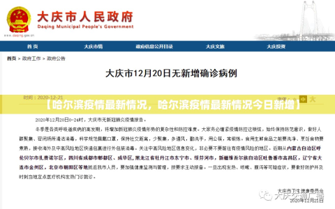 【哈尔滨疫情最新情况，哈尔滨疫情最新情况今日新增】