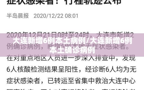 大连新增6例本土病例/大连新增6例本土确诊病例