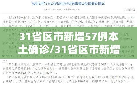 31省区市新增57例本土确诊/31省区市新增确诊111例 本土83例