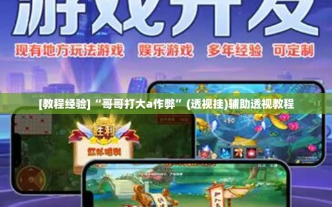 [教程经验]“哥哥打大a作弊”(透视挂)辅助透视教程