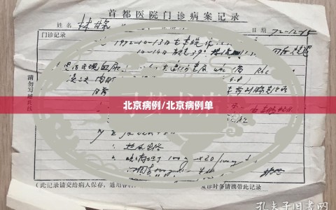 北京病例/北京病例单