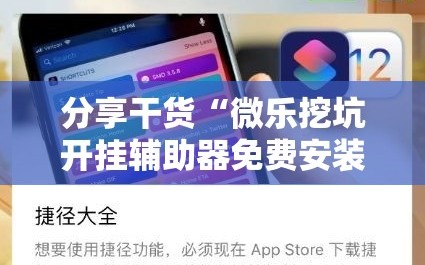 分享干货“微乐挖坑开挂辅助器免费安装下载”科技辅助神器手机版教程