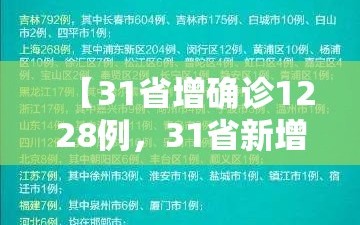 【31省增确诊1228例，31省新增确诊22例】