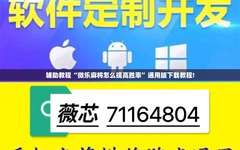 辅助教程“微乐麻将怎么提高胜率”通用版下载教程!