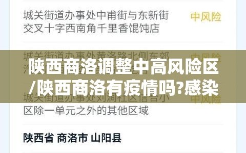 陕西商洛调整中高风险区/陕西商洛有疫情吗?感染病毒吗