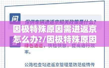 因极特殊原因需进返京怎么办?/因极特殊原因需要进返京人员怎么办?北京发布会回应
