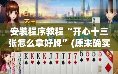 安装程序教程“开心十三张怎么拿好牌”(原来确实是有插件)