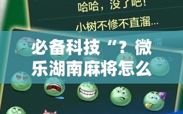必备科技“？微乐湖南麻将怎么开免费的挂”通用版下载教程!