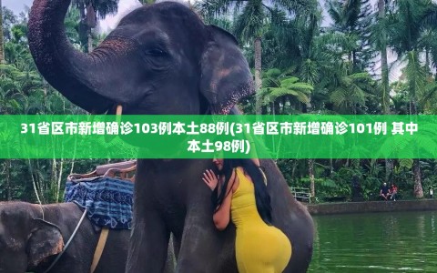 31省区市新增确诊103例本土88例(31省区市新增确诊101例 其中本土98例)