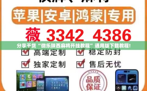 分享干货“微乐陕西麻将开挂教程”通用版下载教程!