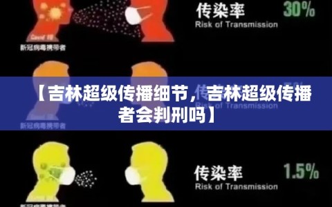 【吉林超级传播细节，吉林超级传播者会判刑吗】