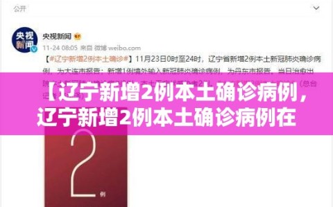 【辽宁新增2例本土确诊病例，辽宁新增2例本土确诊病例在哪】